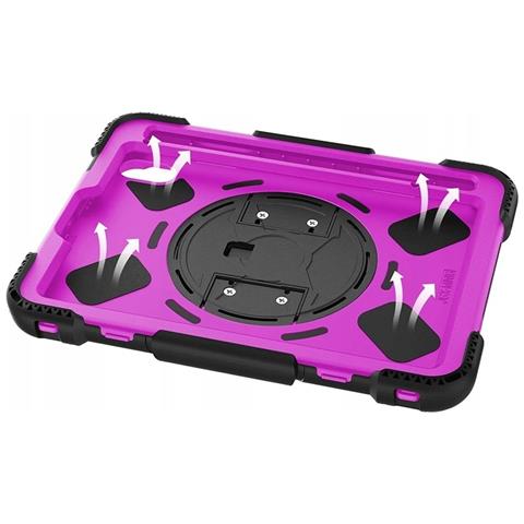 Custodia Per Ipad Pro 3/2/1 11” Con Supporto E Alloggiamento Per Stilo Nera - Foto 2