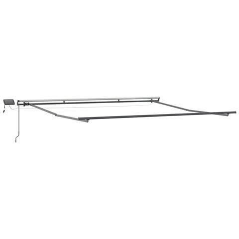 Tenda da Sole con Antracite 4 × 3,5 m Metallo - Foto 1
