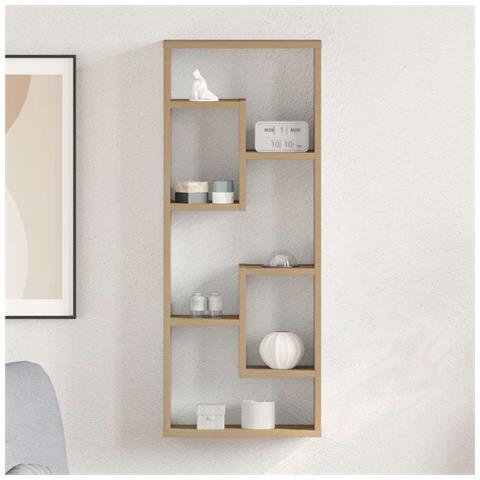 Mensola da parete Artisan Oak 36x16x90 cm in legno ingegnerizzato - Foto 2