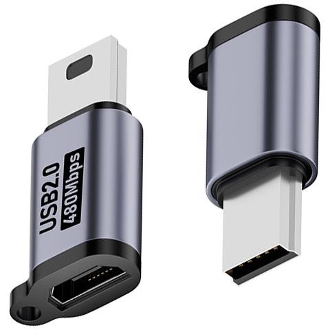 Adattatore Micro Usb Femmina A V3 (confezione Da 3) - Ricarica Rapida E Trasferimento Dati - Foto 1