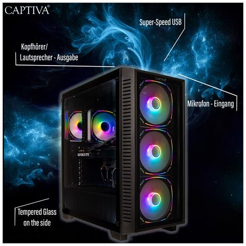 95557 PC /stazione di lavoro Intel® Core™ i9 i9-13900KF 32 GB DDR5-SDRAM 2 TB SSD NVIDIA GeForce RTX 5080 Windows 11 Home Nero - Foto 6