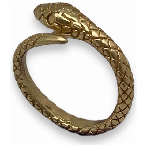 Anello Serpente Indiano In Oro, Misura 16 - Foto 1