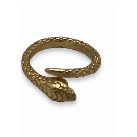 Anello Serpente Indiano In Oro, Misura 16 - Foto 2