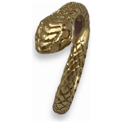 Anello Serpente Indiano In Oro, Misura 16 - Foto 4