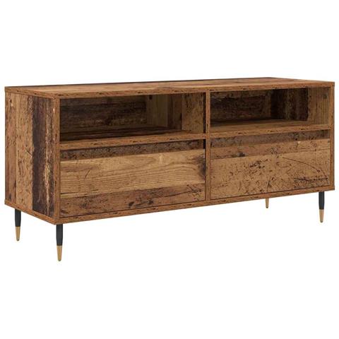 Mobile TV con cassetto Legno vecchio 100 x 34,5 x 44,5 cm - Foto 1