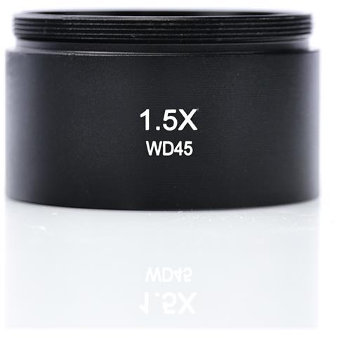 Lente Per Microscopio Stereoscopico 1,5x - Alta Qualità, Distanza Di Lavoro 45mm | Filettatura 48mm | Compatibile Con Modelli Specifici - Foto 2