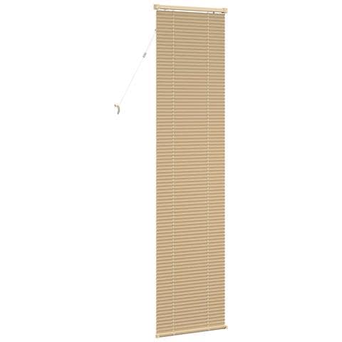 Tenda Veneziana Marrone Chiaro con Motivo 213 x 50 cm PVC - Foto 1