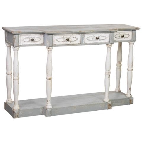 Mobile Da Ingresso In Legno Con 4 Cassetti 142,5x42x85h Cm - Foto 1