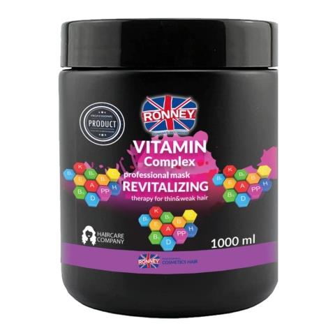 Maschera Per Capelli Fini E Danneggiati Vitamin Complex 1000 Ml - Foto 1