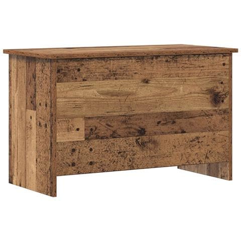 Cassa di stoccaggio Legno antico 80 x 40 x 50 cm - Foto 1