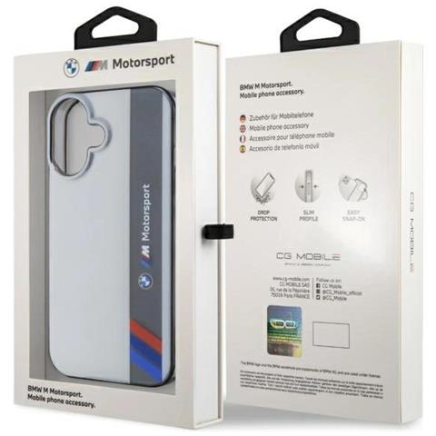 Bmw Motosport Iml Custodia Iphone 16 - Grigia - Foto 1