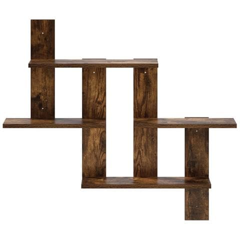 Scaffale da parete Rovere Fumo 85 x 13,5 x 73,5 cm - Foto 2