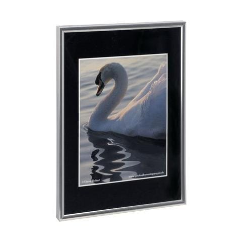 Cornici plastica - silver - 21x30 cm A4 - A4MARSIL-NG - 1.94 - Foto 1