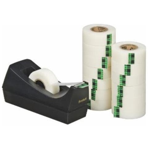 dispenser c38 multi-pack con 14 rotoli sfusi scotch magic 900 19mmx3 - Foto 2