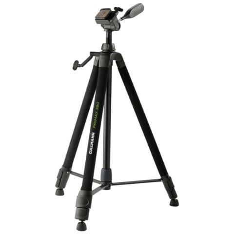 Treppiede con Testa a 3 Movimenti Altezza Max 169 cm Nero 51391-EU - Foto 1