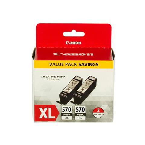 PGI-570PGBK XL Twin Pack - Confezione da 2 - 22 ml - Alta resa -  - Foto 3