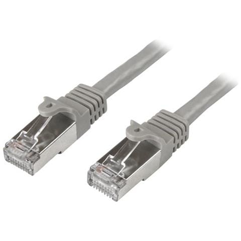 Cavo di rete Cat6 Ethernet Gigabit - Cavo Patch RJ45 SFTP da 50 cm - Grigio - Foto 1