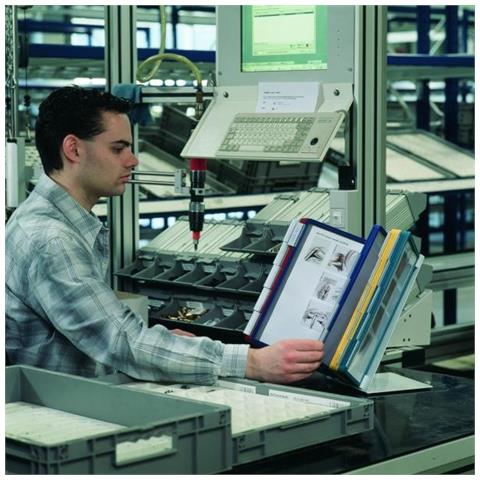 Vario Table 20 Leggio Da Tavolo 20 Pannelli Ppl A4 Assortiti - Foto 1