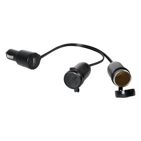 Spinotto Usb Con Doppia Presa Tipo Accendisigari 1 - Foto 2