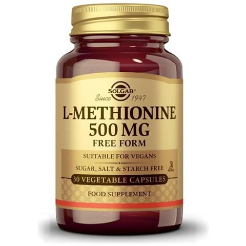 L-metionina 500 Mg 30 Capsule Vegetali - Foto 2