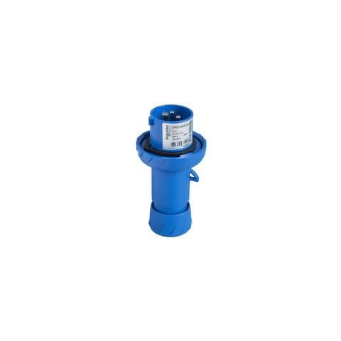 Spina Industriale Mobile 2x16a+t 230v Ip67 Blu Pkx16m723 - Foto 1