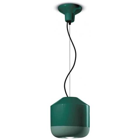 Lampada A Sospensione Decò Piccola D24 C2540-veb Colore Verde - Foto 1