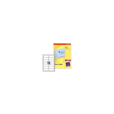 Etichette Trasparenti Per Indirizzi 99,1 X 33,9mm 25 Fogli - L7562-25 - Foto 2