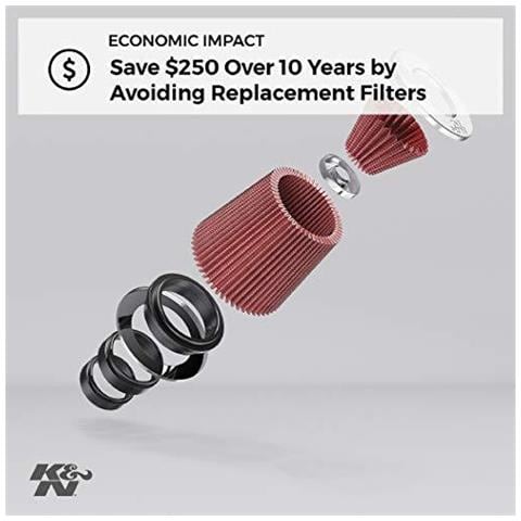 K N Filtri Ru-2510 Auto E Moto Gomma Universale Filtro - Foto 2