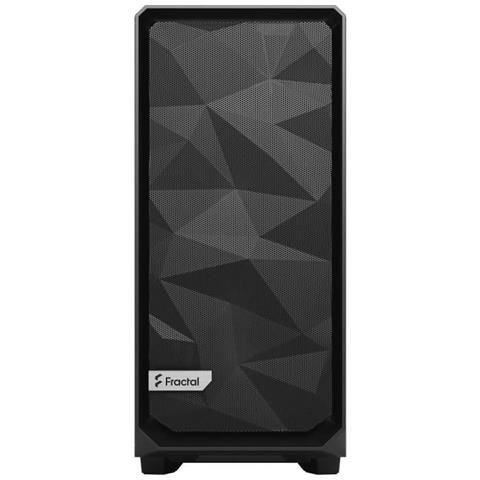 Pc Meshify 2 Compact Case Pannello In Vetro Temperato Nero Tinta Chiara - Foto 1