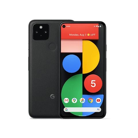[Ricondizionato BASIC] Pixel 5 128 GB 5G Dual Sim Display 6" Full HD+ Fotocamera 12.2 Mpx Android Nero - Foto 1