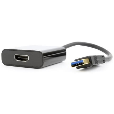 A-USB3-HDMI-02 USB HDMI Nero cavo di interfaccia e adattatore - Foto 2
