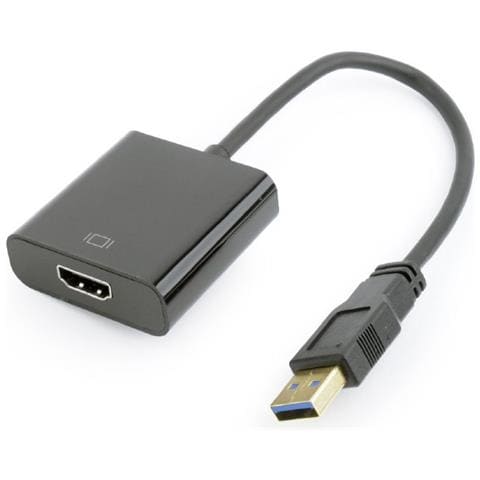 A-USB3-HDMI-02 USB HDMI Nero cavo di interfaccia e adattatore - Foto 3
