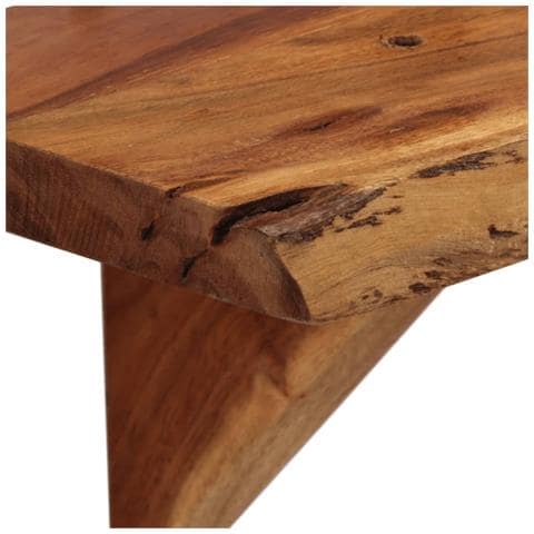 Mensole da Parete 2 pz 110x20x18 cm in Legno Massello di Acacia - Foto 2