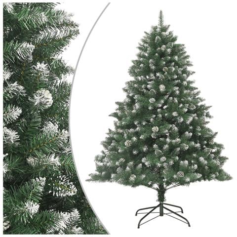 Albero Di Natale Artificiale Con Base 240 Cm Pvc - Foto 2