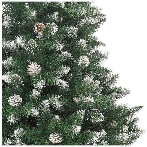 Albero Di Natale Artificiale Con Base 240 Cm Pvc - Foto 10