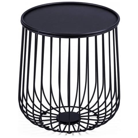 Tavolino Tondo In Acciaio Adatto Per Esterni - Tanzania - Foto 1