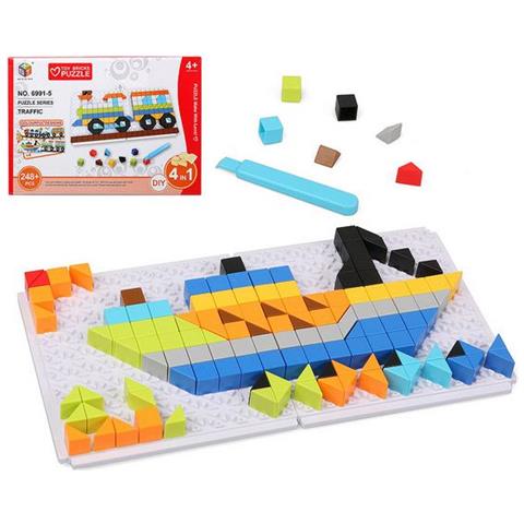 Puzzle Diy Traffic 6 In 1 118025 (248 Pcs) - Foto 1