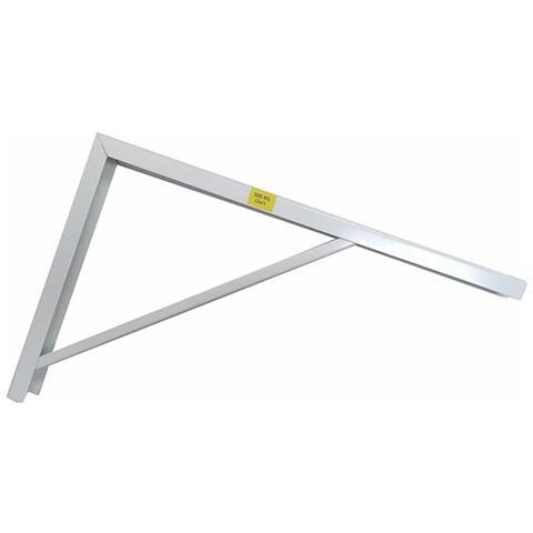 Squadra Acciaio Bianco (30 X 50 Cm) - Foto 1