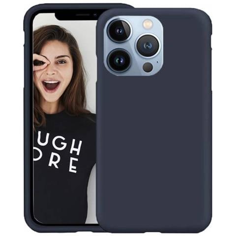 Cover Per Iphone 13 Pro Premium Silicone Microfibra, Blu - Foto 1