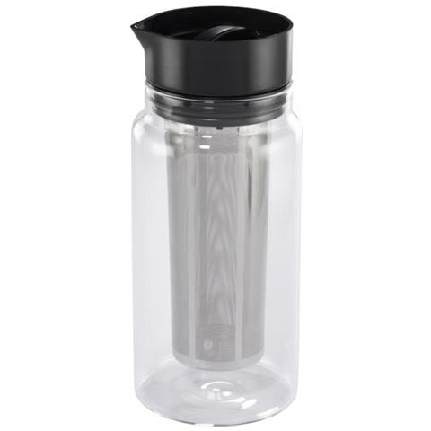 00111254 Caffettiera Manuale Macchina Per Caffè Freddo 1 L Nero, Trasparente - Foto 1