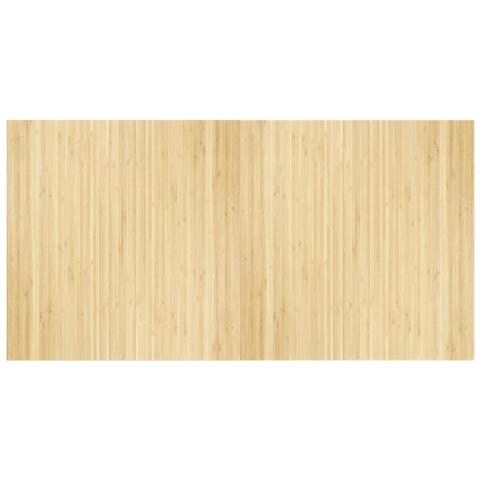 Tappeto Rettangolare Naturale Chiaro 100x200 Cm In Bambù - Foto 2