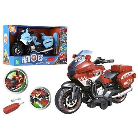 Moto Frizione Polizia/pompieri Venditta Unitaria Soggetto Casuale - Foto 2