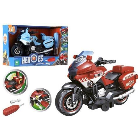 Moto Frizione Polizia/pompieri Venditta Unitaria Soggetto Casuale - Foto 1