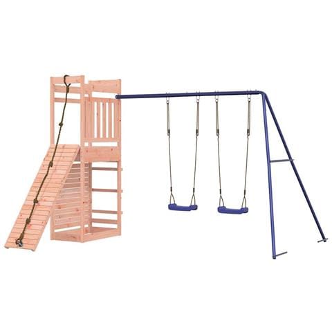 Set Da Gioco Da Esterno In Legno Massello Di Douglas - Foto 2