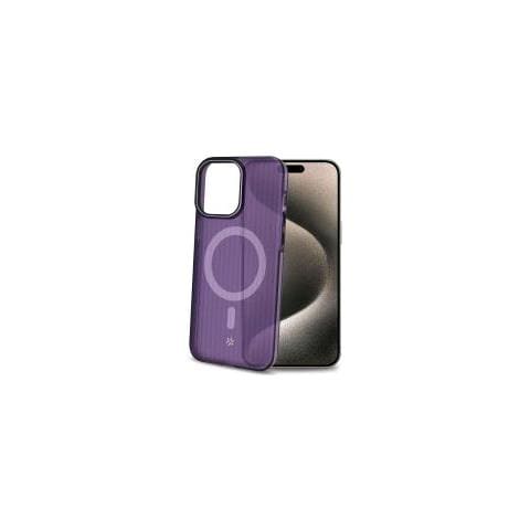 Apple Iphone 16 Pro Cover Magsafe In Tpu Design Semi Trasparente Viola - Foto 1
