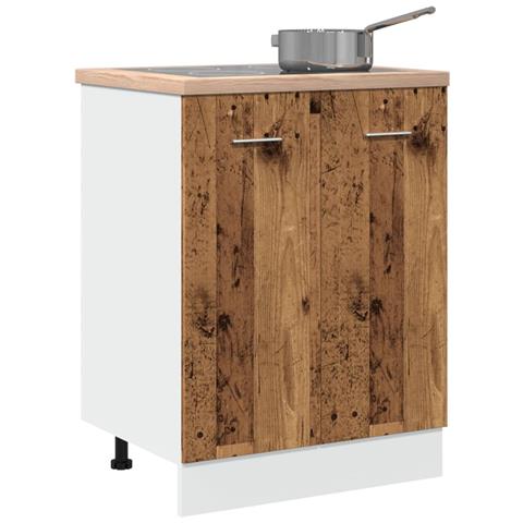 Armadio Inferiore “Lyon” Legno Antico 60x46x81,5 cm - Foto 2