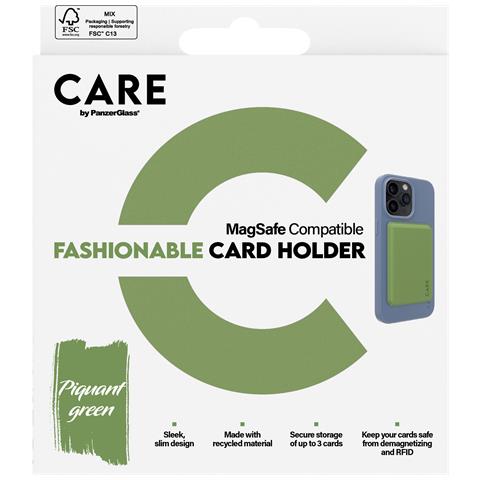 PG CARE Cardholder Green iPhone custodia per cellulare Cover Trasparente - Foto 2