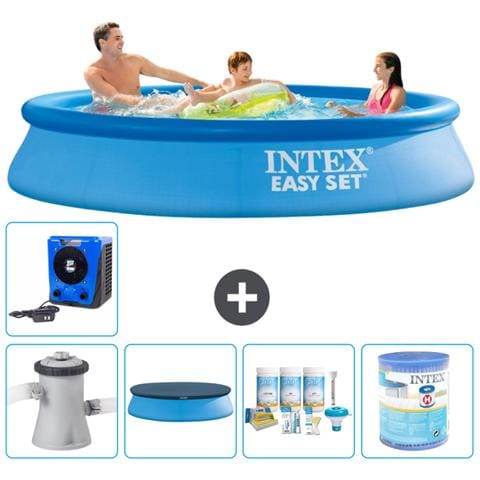 Piscina Fuori Terra - In Giro - 305x61 Cm - Blu - Include Accessori Coordinati A848 - Foto 1