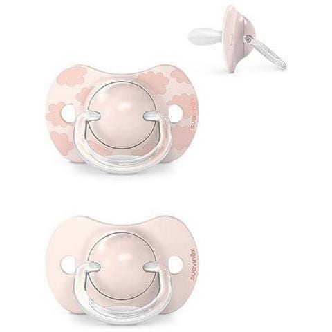 Suavinex Dreams Succhietto Silicone 0-6M 2Pz Rosa Sxpro - Foto 1