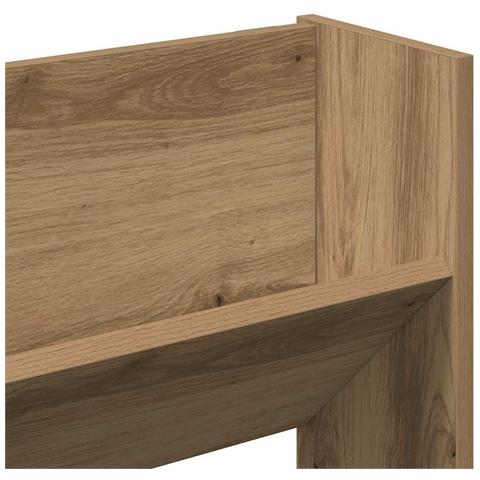 Armadi per scarpe da muro 2 pcs rovere artigianale - Foto 9